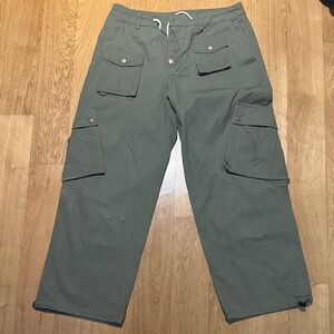 Fried Rice NYC Cargo Pants - Calf Pockets - Olive Green